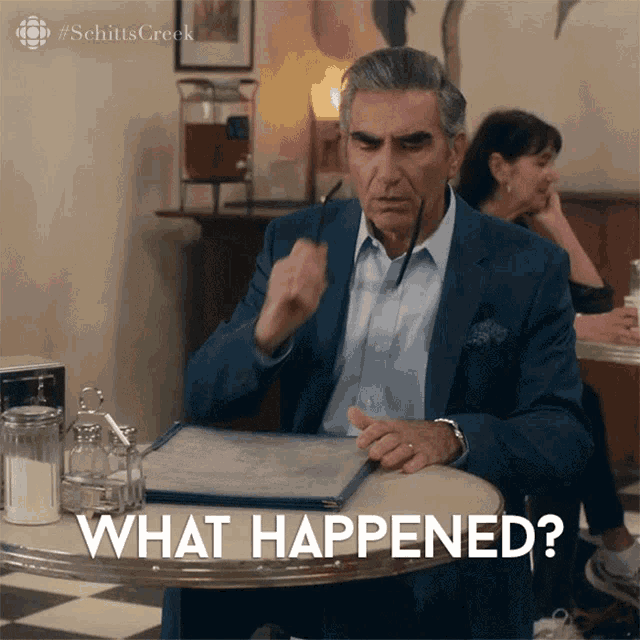 What Happened Eugene Levy GIF - What Happened Eugene Levy Johnny GIFs