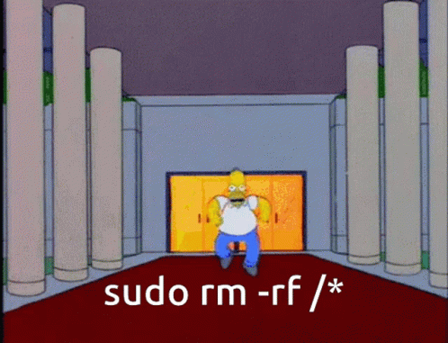 Linux Homer GIF - Linux Homer Simpson GIFs