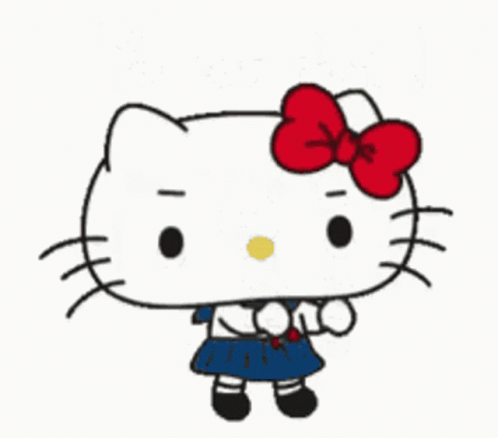 You Can Do It Hello Kitty GIF