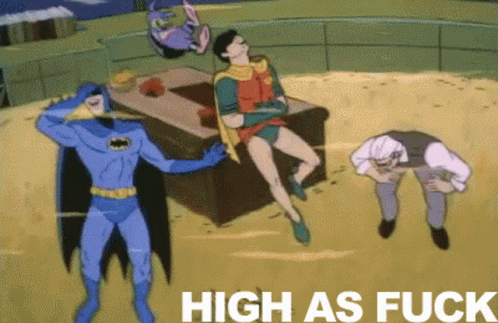 High Batman GIF - High Batman Laugh GIFs