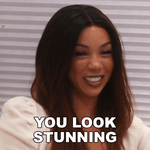 You Look Stunning Brittany Renner GIF - You Look Stunning Brittany Renner Basketball Wives GIFs