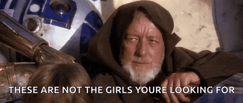 Not The Droids Kenobi GIF - Not The Droids Kenobi Looking For GIFs