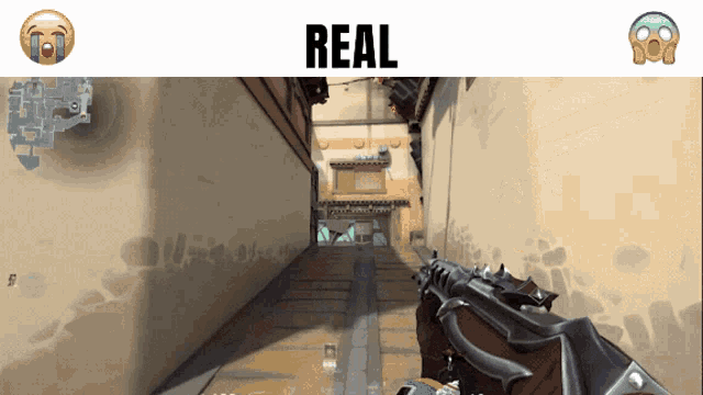 a screenshot of a video game with the word real on the bottom