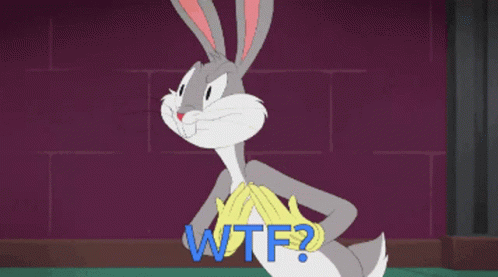 Looney Tunes Bugs Bunny GIF - Looney Tunes Bugs Bunny Wtf GIFs