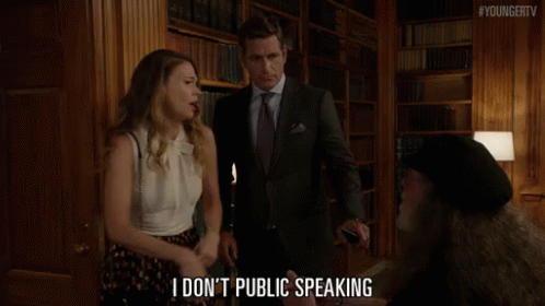 I Don'T Public Speaking GIF - Younger Tv Younger Tv Land GIFs