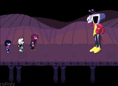 a pixel art drawing of a cartoon character with the name rsprey on the bottom