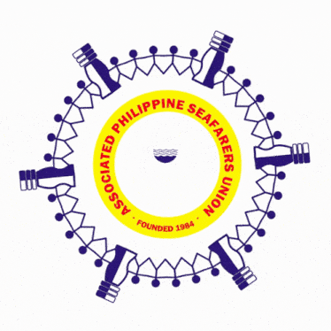 a logo for the philippine seafarers union is shown