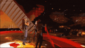 a blurred image of a stage with the words ' moldova ' on the bottom right