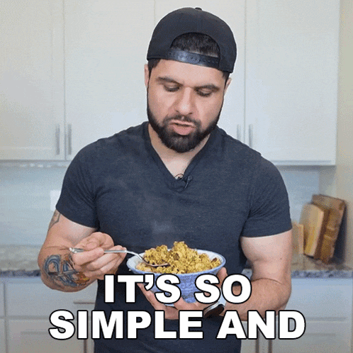 Its So Simple And So Delicious Paul Karyakos GIF