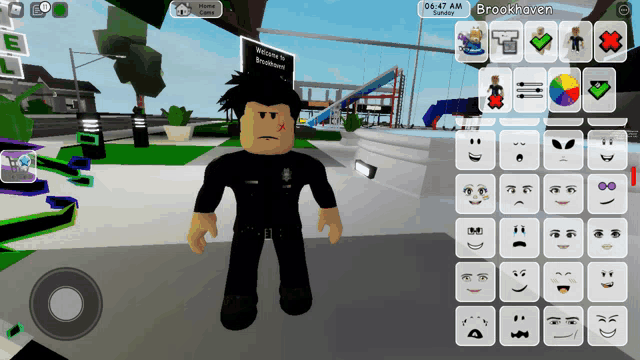 a screenshot of a video game with brookhoven written on the bottom