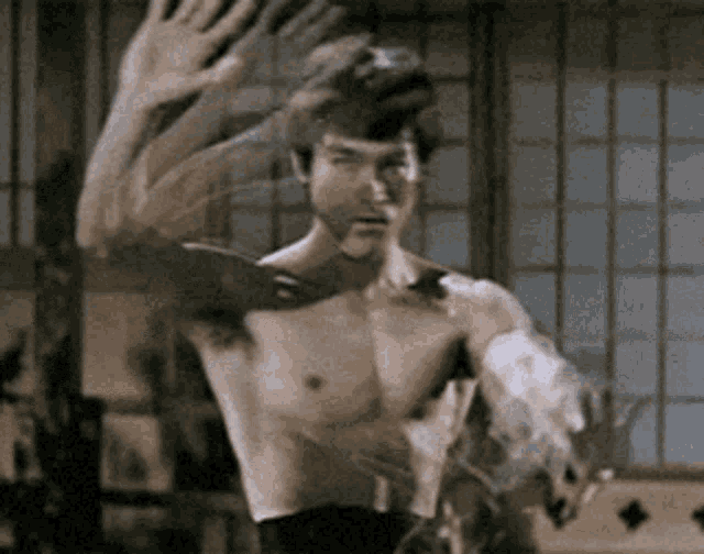 Bruce Lee Karate GIF - Bruce Lee Karate Slow Motion GIFs