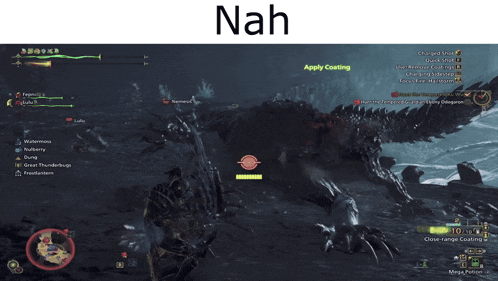 a screen shot of a video game with the word nah on top