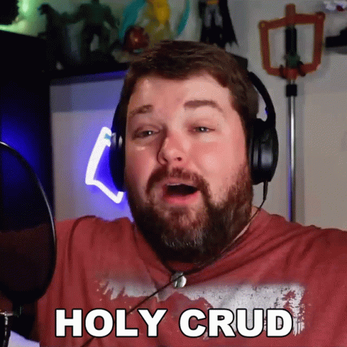 Holy Crud Brian Hull GIF - Holy Crud Brian Hull Holy Cow GIFs