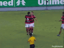 Flamengo GIF - Football Hug Cheer GIFs