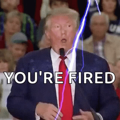Youre Fired Donald Trump GIF - Youre Fired Donald Trump Electrified GIFs