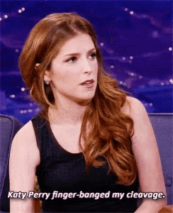 Lesbian Anna Kendrick GIF