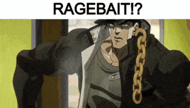 a cartoon character from jojo 's bizarre adventure is standing in front of a door and holding a book .