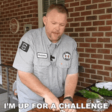 I'M Up For A Challenge Matthew Hussey GIF - I'M Up For A Challenge Matthew Hussey The Hungry Hussey GIFs