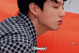 Jungkook Bts GIF - Jungkook Bts Sleepy GIFs