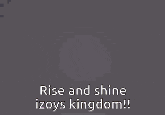 a group of girls are dancing on a stage with the words `` rise and shine izoys kingdom ! ''