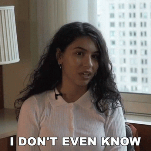 I Dont Even Know Alessia Cara GIF - I Dont Even Know Alessia Cara I Dont Know GIFs