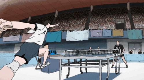 Table Tennis Energetic GIF - Table Tennis Energetic Anime GIFs