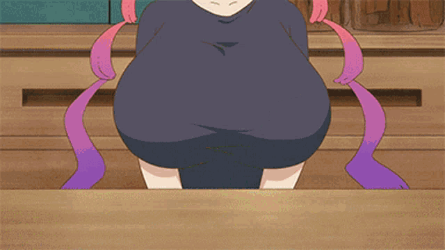 Miss Kobayashi Dragon Maid S Ilulu GIF - Miss Kobayashi Dragon Maid S Ilulu Anime GIFs