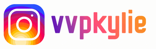 a logo for vypkylie with a rainbow colored circle