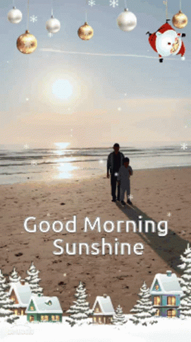 Good Morning Good Morning Sunshine GIF - Good Morning Good Morning Sunshine At The Beach GIFs