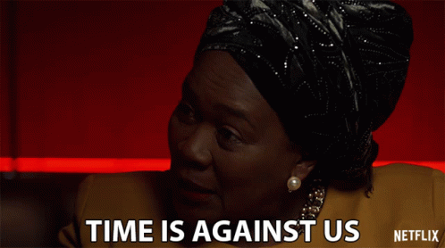 Time Is Against Us Connie Chiume GIF - Time Is Against Us Connie Chiume Nana Rakau GIFs