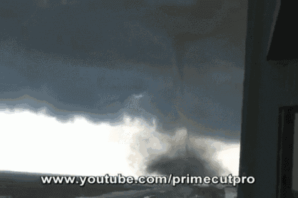a video of a tornado is being uploaded to youtube