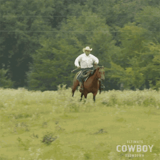 Cowboy Ultimate Cowboy Showdown Season2 GIF - Cowboy Ultimate Cowboy Showdown Season2 On My Way GIFs