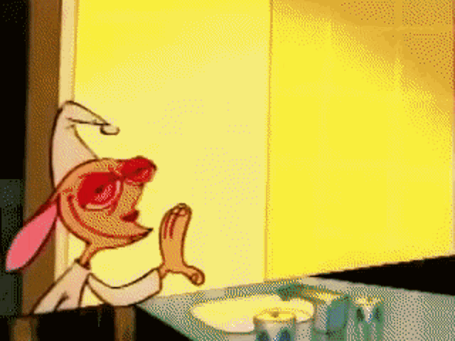 Ren And Stimpy Tooth Beaver GIF - Ren And Stimpy Tooth Beaver John K GIFs