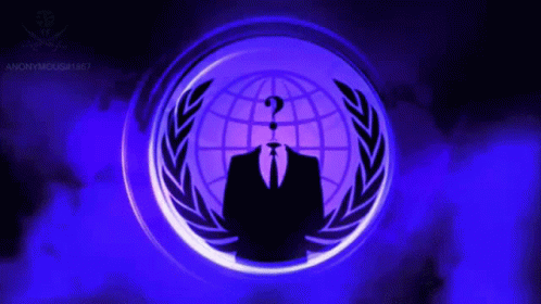 Anonymous Anonymous Bites Back GIF - Anonymous Anonymous Bites Back Anonymous Logo GIFs