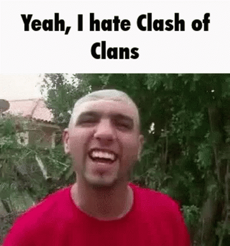 Clash Of Clans Head Dent GIF - Clash Of Clans Head Dent Brain Dent GIFs
