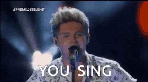 You Sing Niall Horan GIF - You Sing Niall Horan Cute GIFs