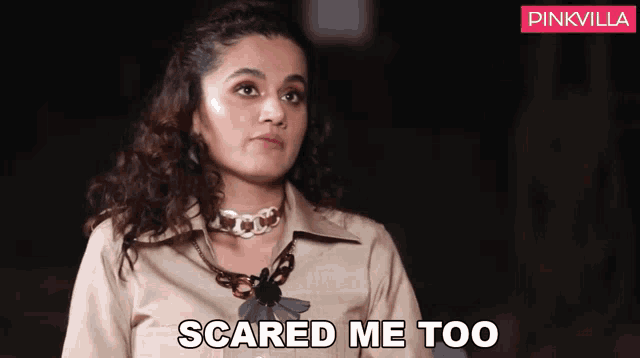 Scared Me Too Taapsee Pannu GIF