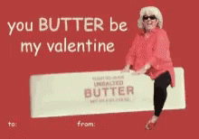 Butter Yay GIF - Butter Yay Valentine GIFs