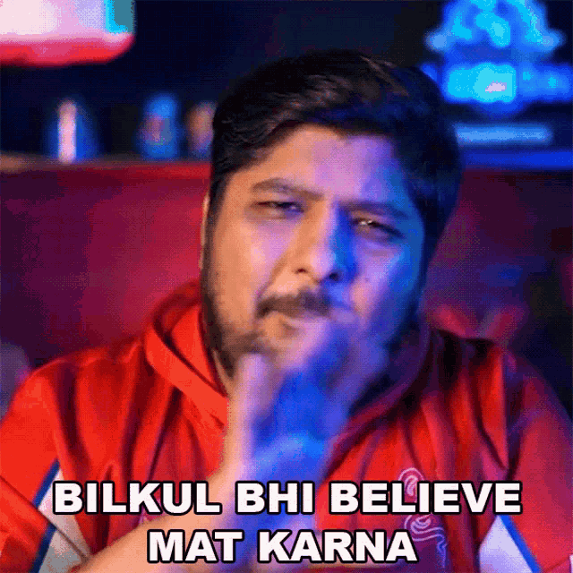 Bilkul Bhi Believe Mat Karna Rahul Hinduja GIF - Bilkul Bhi Believe Mat Karna Rahul Hinduja बिलकुलयक़ीनमतकरना GIFs