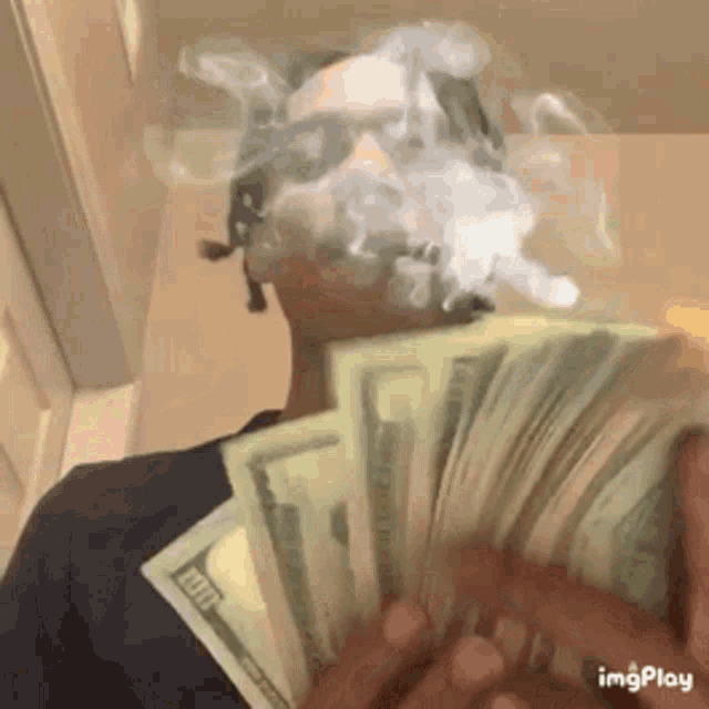 Money Smoke GIF - Money Smoke Boy GIFs