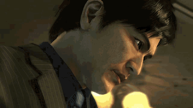 a man in a suit and tie says shoot and there will be unimagineable consequences