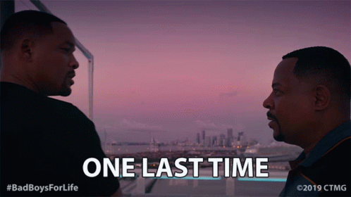 One Last Time One More Time GIF - One Last Time One More Time Bro Fist GIFs