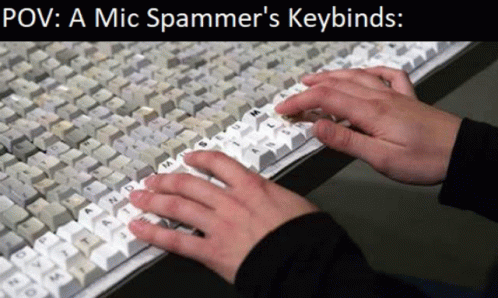 Mic Spammer Funny GIF - Mic Spammer Funny Gaming GIFs