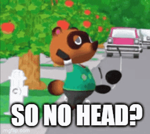So No Head Animal Crossing GIF - So No Head Animal Crossing Break Phone GIFs