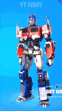 Optimus Prime Griddy GIF
