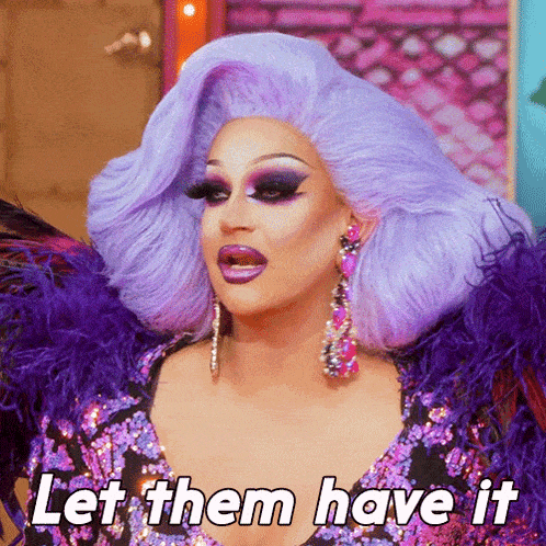 Let Them Have It Shannel GIF - Let Them Have It Shannel Rupauls Drag Race All Stars GIFs