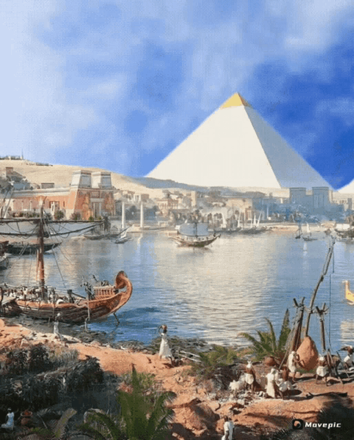 Egypt Pyramid Nile Egito Pirâmide Nilo Egipto Pirámide Kemetism GIF - Egypt Pyramid Nile Egito Pirâmide Nilo Egipto Pirámide Kemetism GIFs
