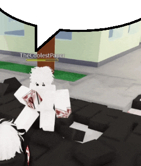 a cartoon character with a speech bubble says the coolestpaper