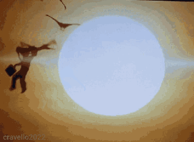 a shadow of a person is cast on a wall with the year 2022 on it
