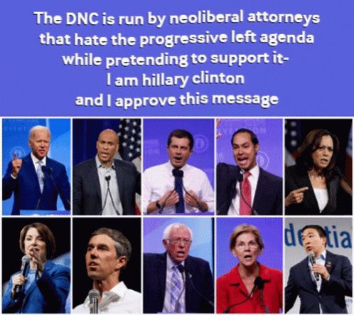 Neoliberal Attorneys Progressive Left GIF - Neoliberal Attorneys Progressive Left Hillary Clinton GIFs
